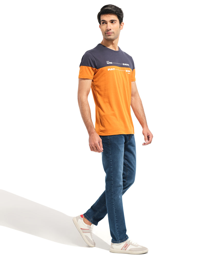 Men Panel T Shirt - Engine - Buy Now