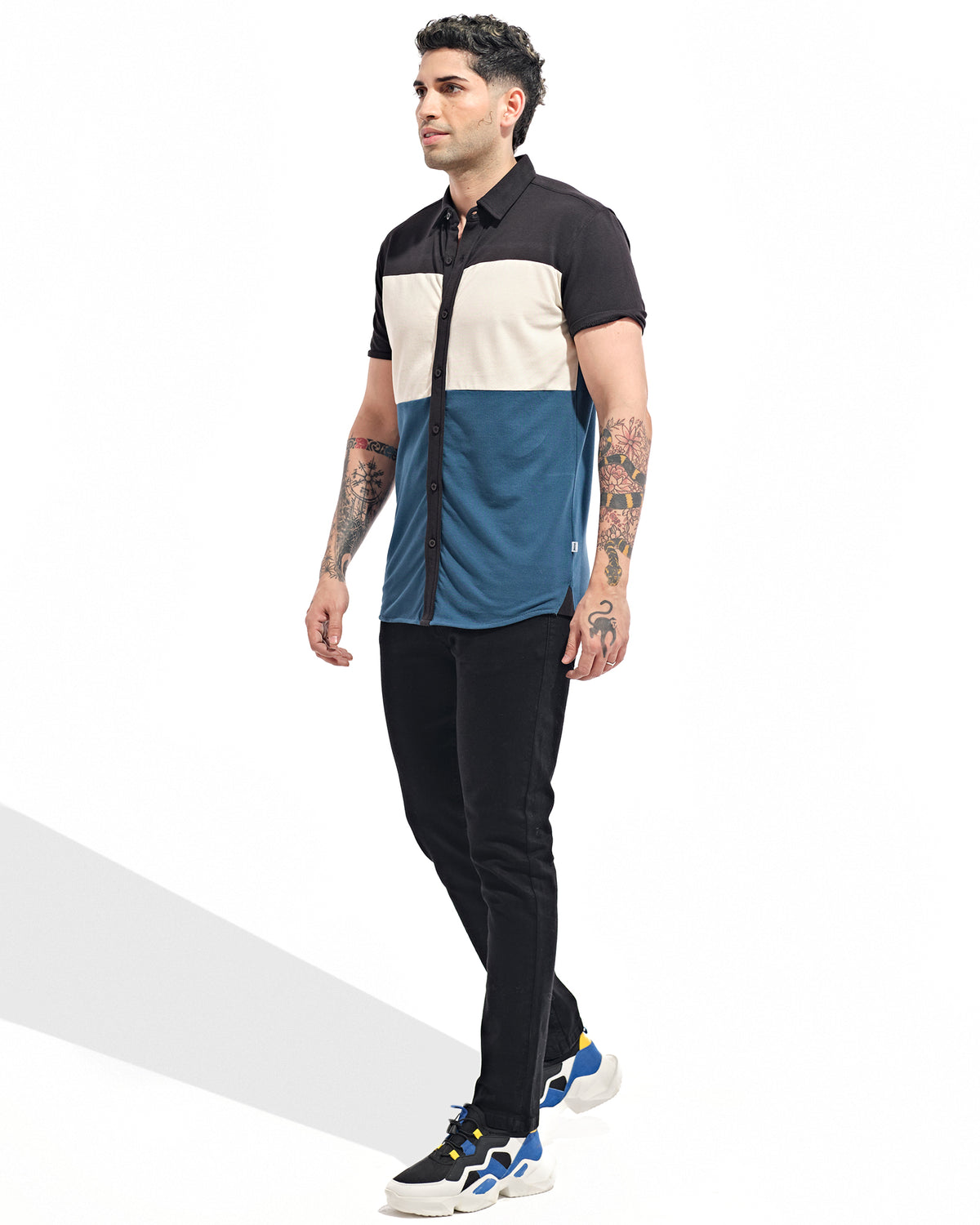 Men Panel Button Down - Engine - Buy Now