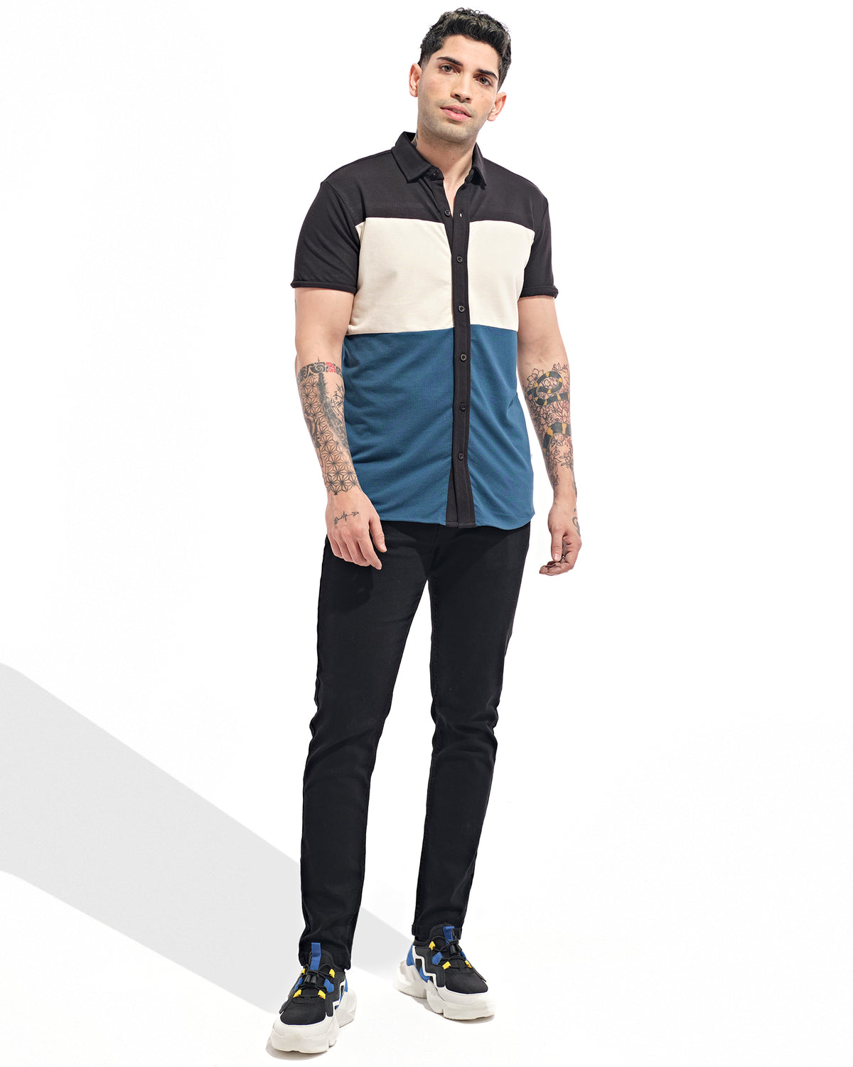 Men Panel Button Down - Engine - Buy Now