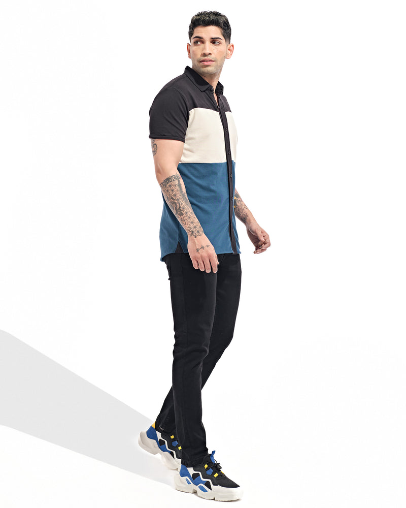Men Panel Button Down - Engine - Buy Now