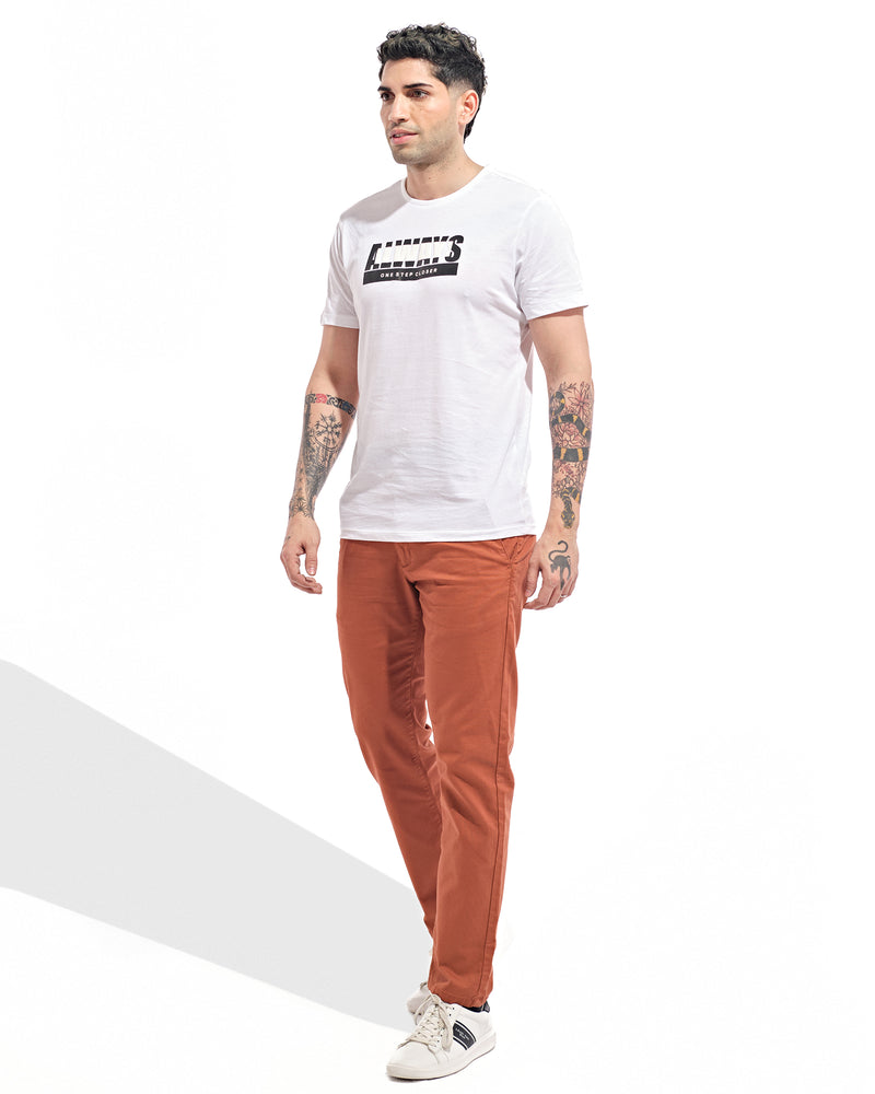 Men Slogan T Shirt - Engine - Buy Now
