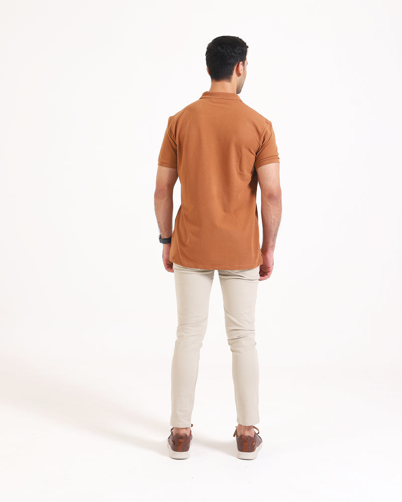 Men S/S Solid Polo Tee - Engine - Buy Now