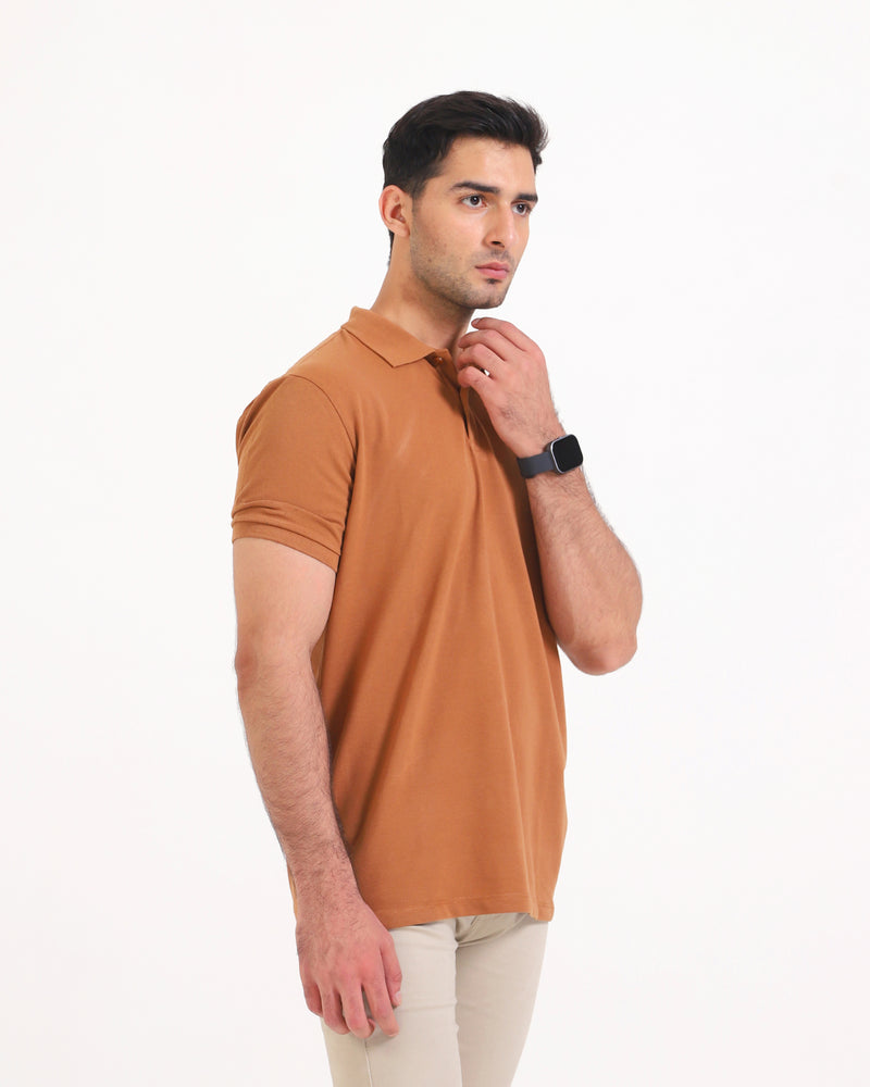 Men S/S Solid Polo Tee - Engine - Buy Now