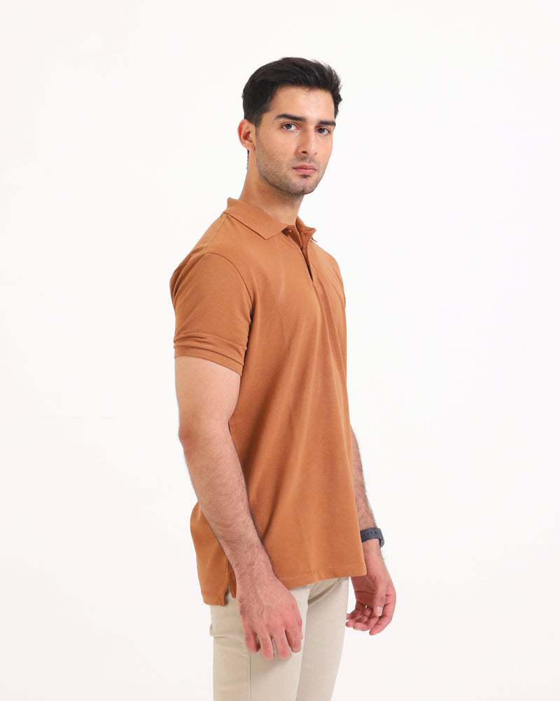 Men S/S Solid Polo Tee - Engine - Buy Now