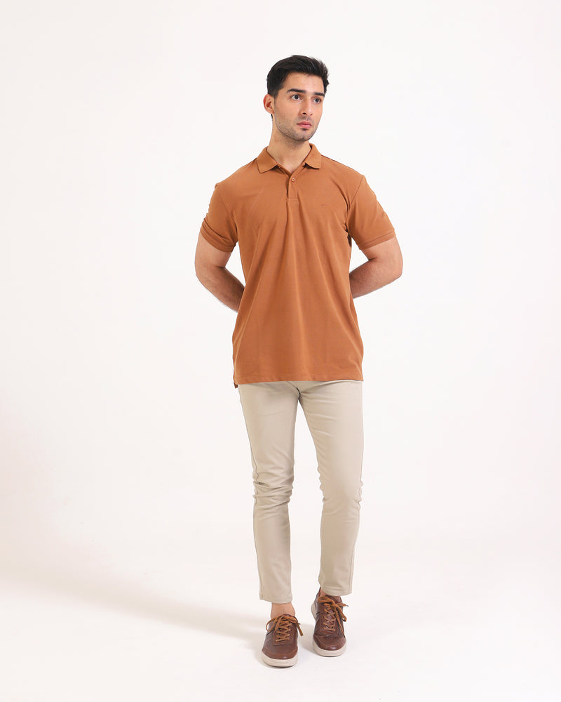 Men S/S Solid Polo Tee - Engine - Buy Now