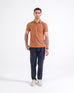 Men Solid Polo Tee