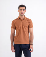 Men Solid Polo Tee - Engine - Buy Now