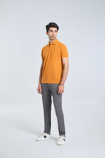 Men Solid Polo Tee - Engine - Buy Now