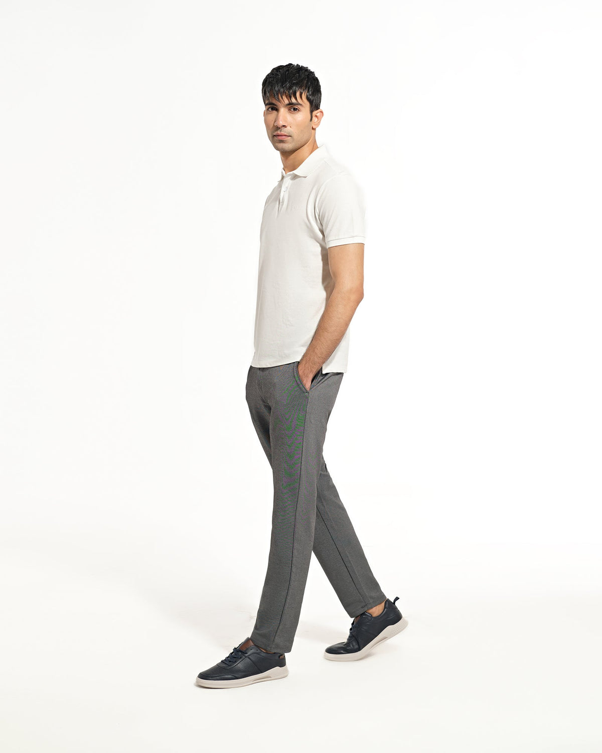Men Solid Polo Tee - Engine - Buy Now