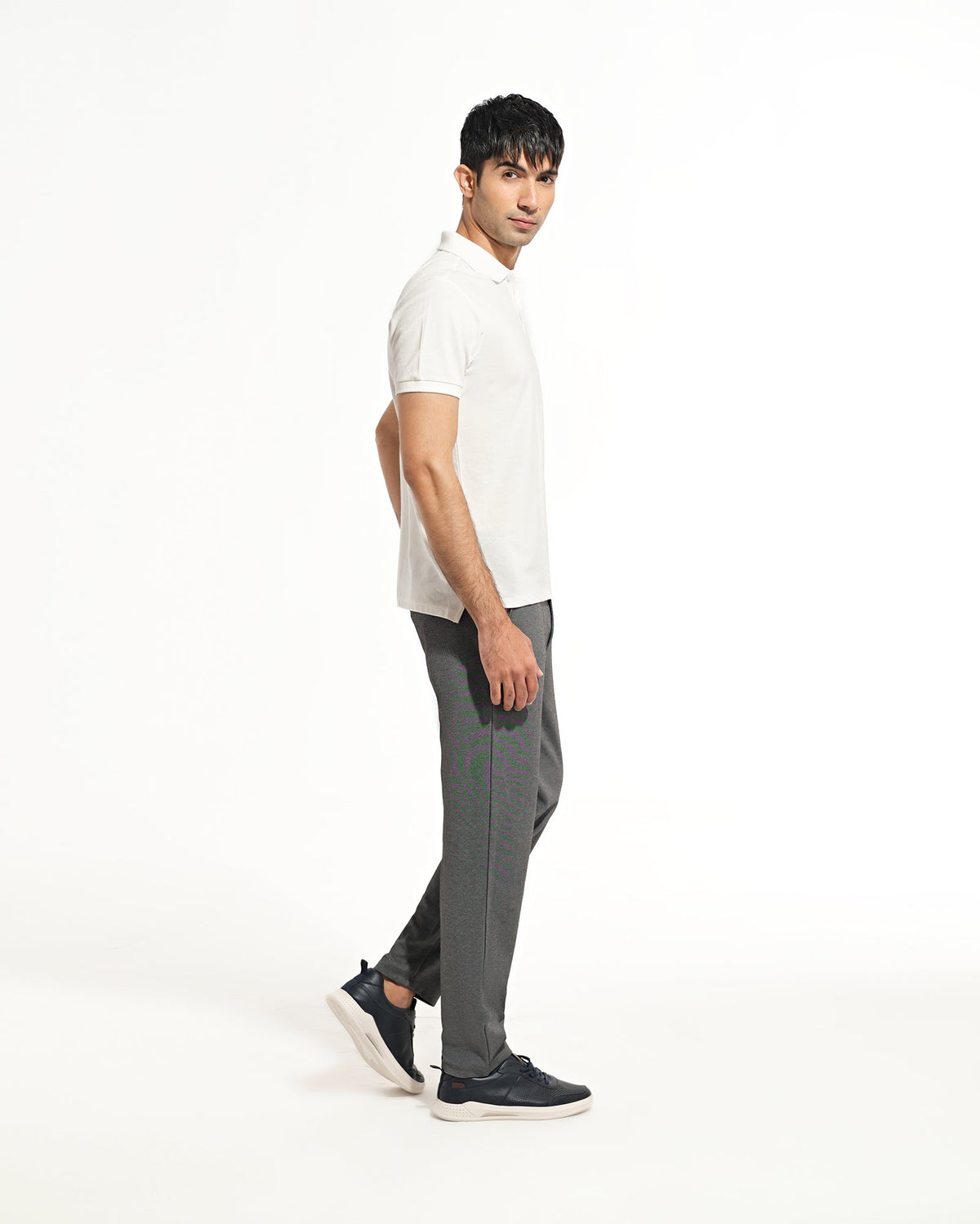 Men Solid Polo Tee - Engine - Buy Now