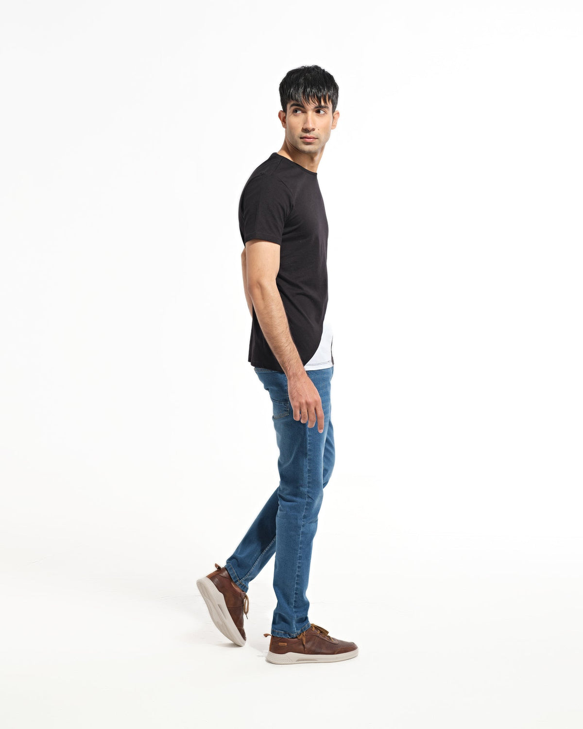 Men Panel Tee Shirt - Engine - Buy Now