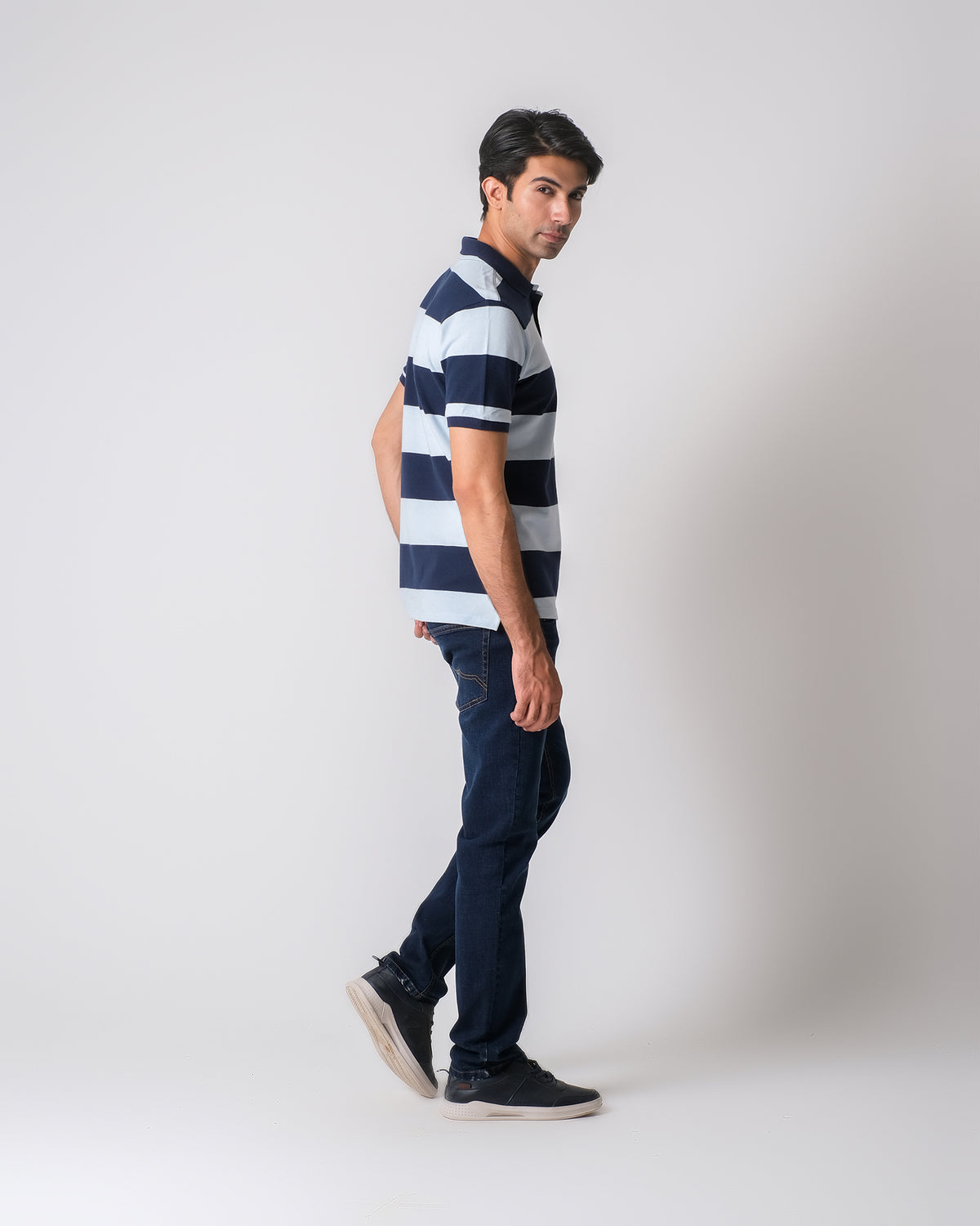 Men Panel Polo Tee - Engine - Buy Now