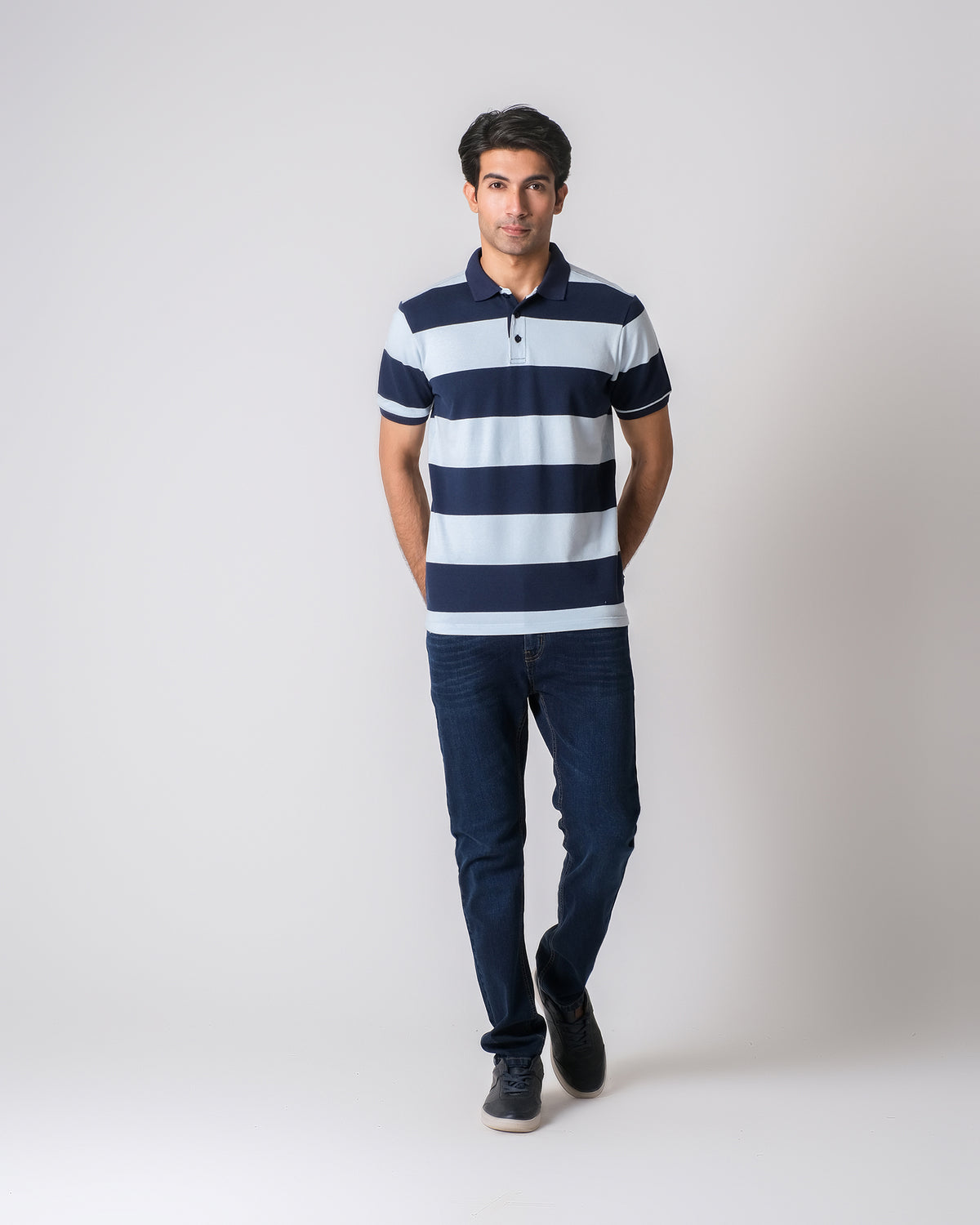 Men Panel Polo Tee - Engine - Buy Now