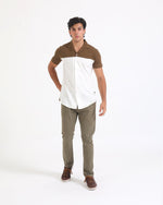 Men S/S Panel Button Down - Engine - Buy Now