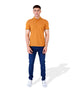 Men Solid Knit Polo Tee