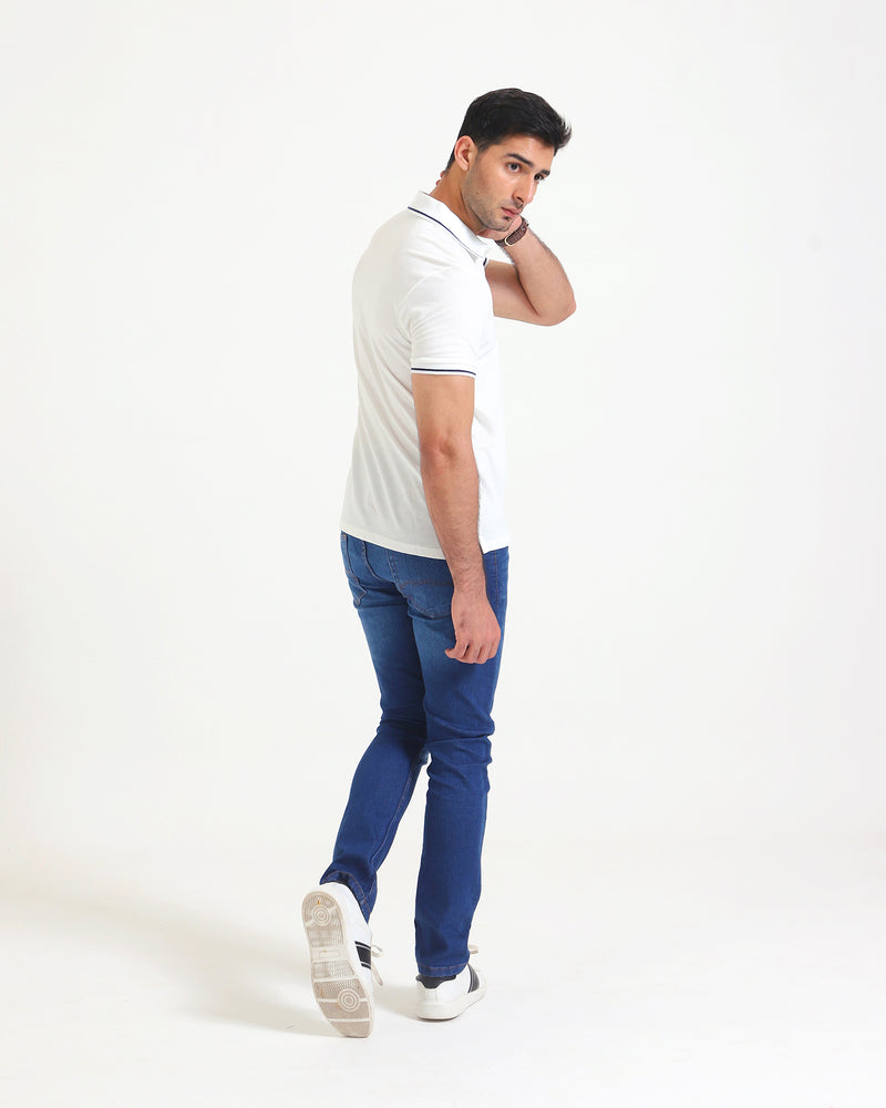 Men S/S Solid Polo Tee - Engine - Buy Now