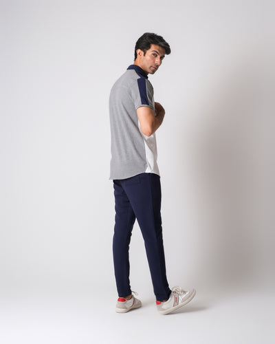 Men Button-Down with Panel