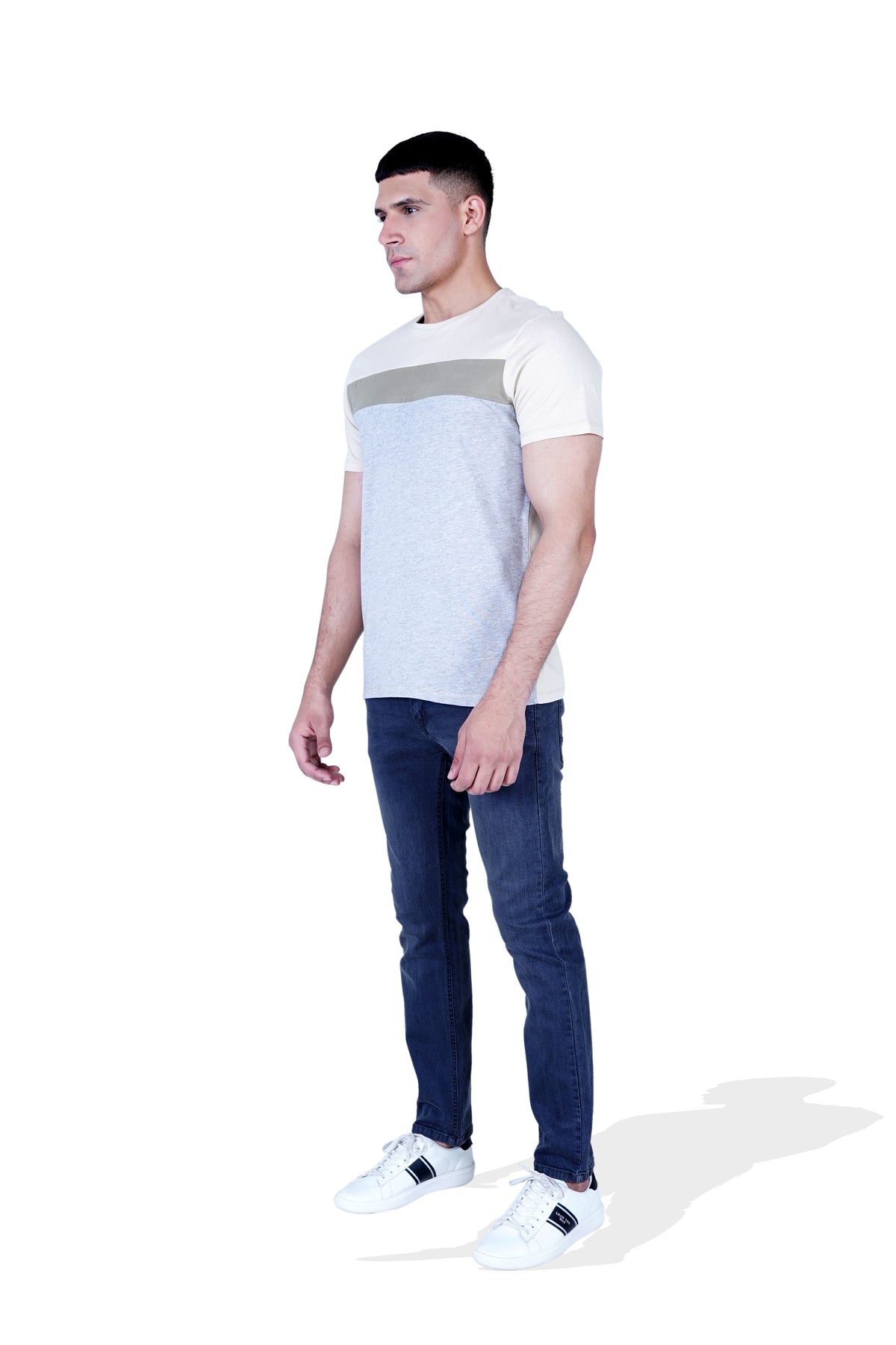 Men Panel T Shirt - Engine - Buy Now
