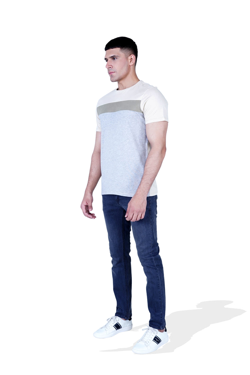 Men Panel T Shirt - Engine - Buy Now