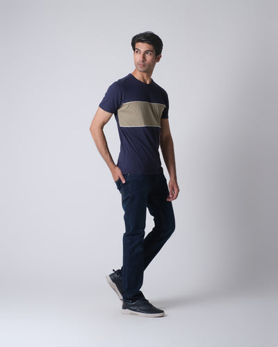 Men Panel T-Shirt