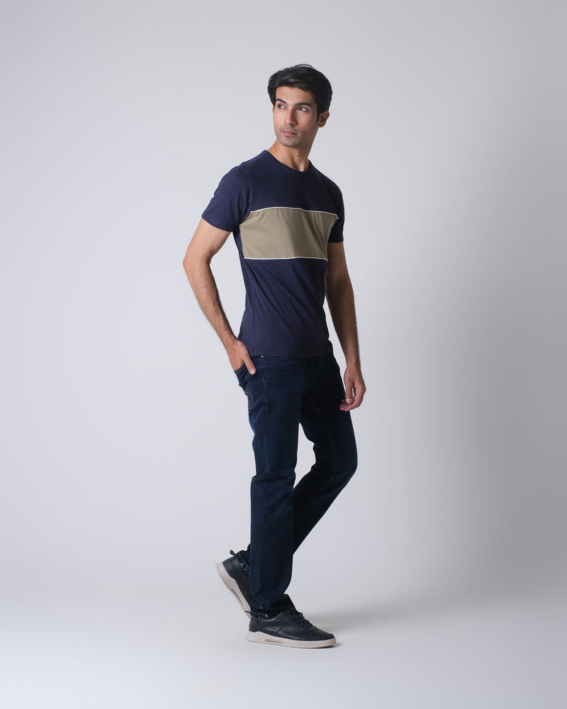 Men Panel T-Shirt - Engine - Buy Now