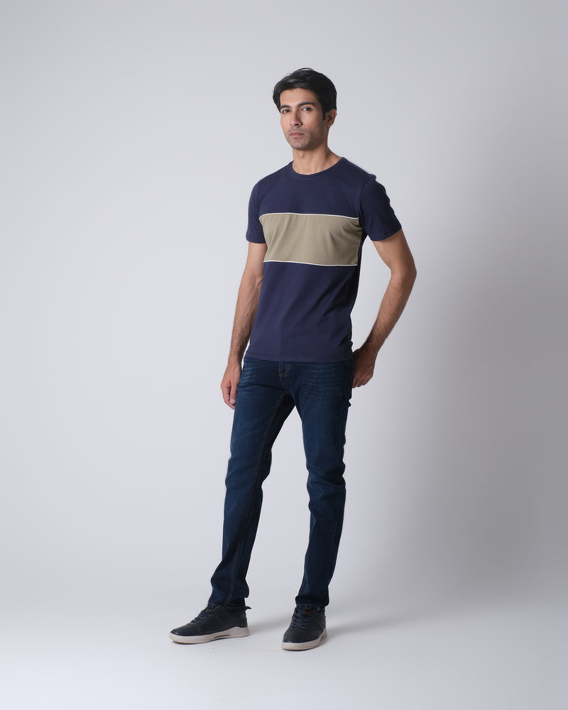 Men Panel T-Shirt - Engine - Buy Now
