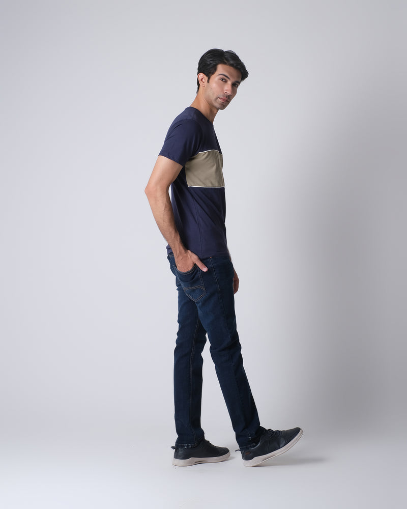 Men Panel T-Shirt - Engine - Buy Now