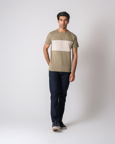 Men Panel T-Shirt