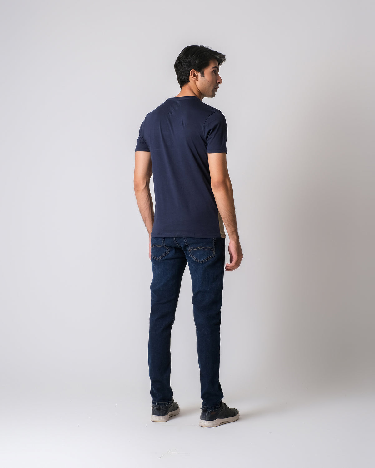 Men Color Block Henley - Engine - Buy Now