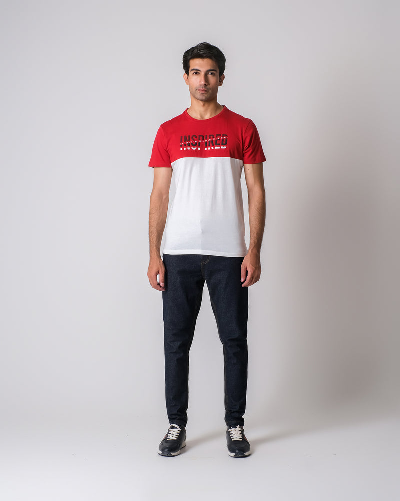 Men Panel Tee - Engine - Buy Now