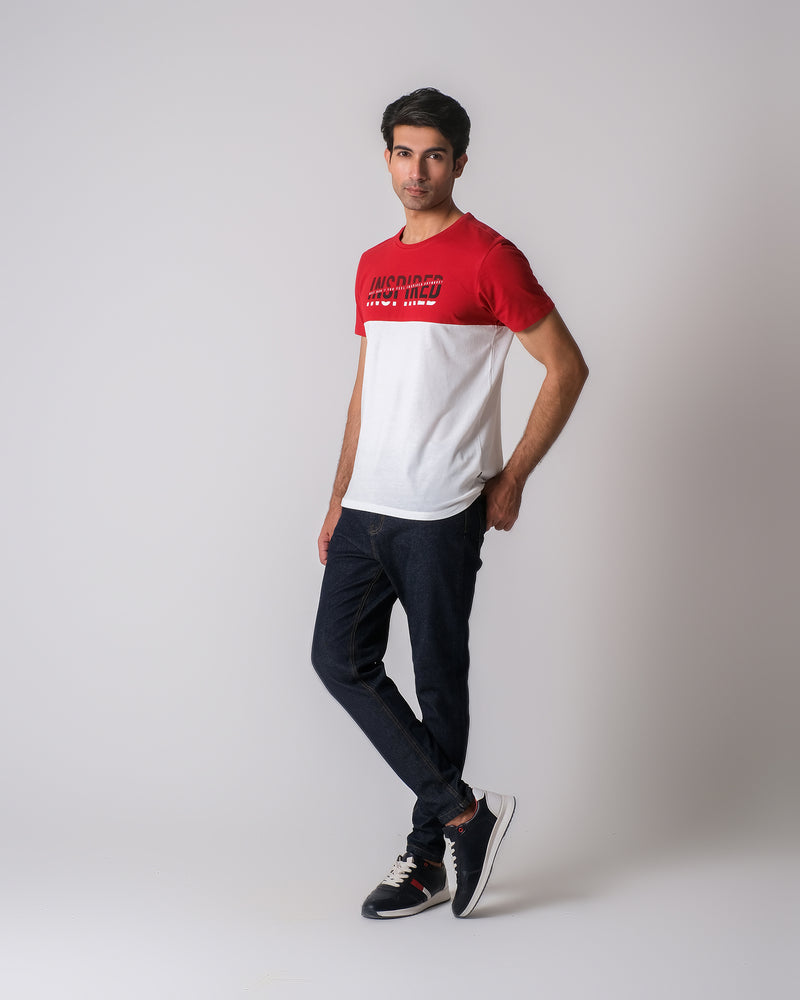 Men Panel Tee - Engine - Buy Now