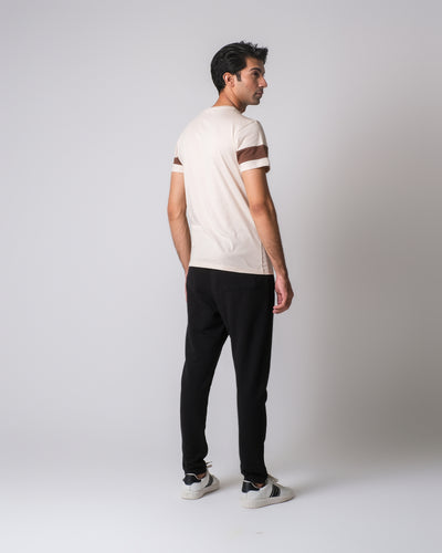 Men Panel Graphic Tee
