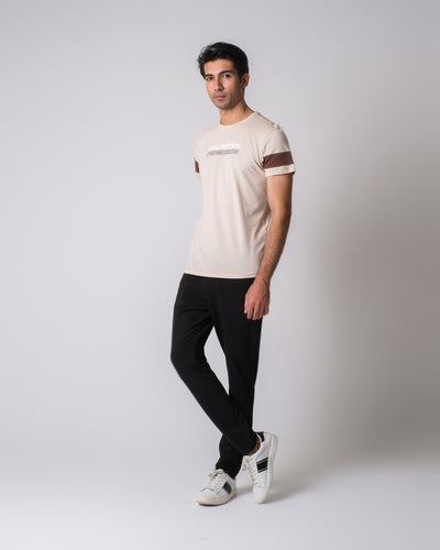 Men Panel Graphic Tee