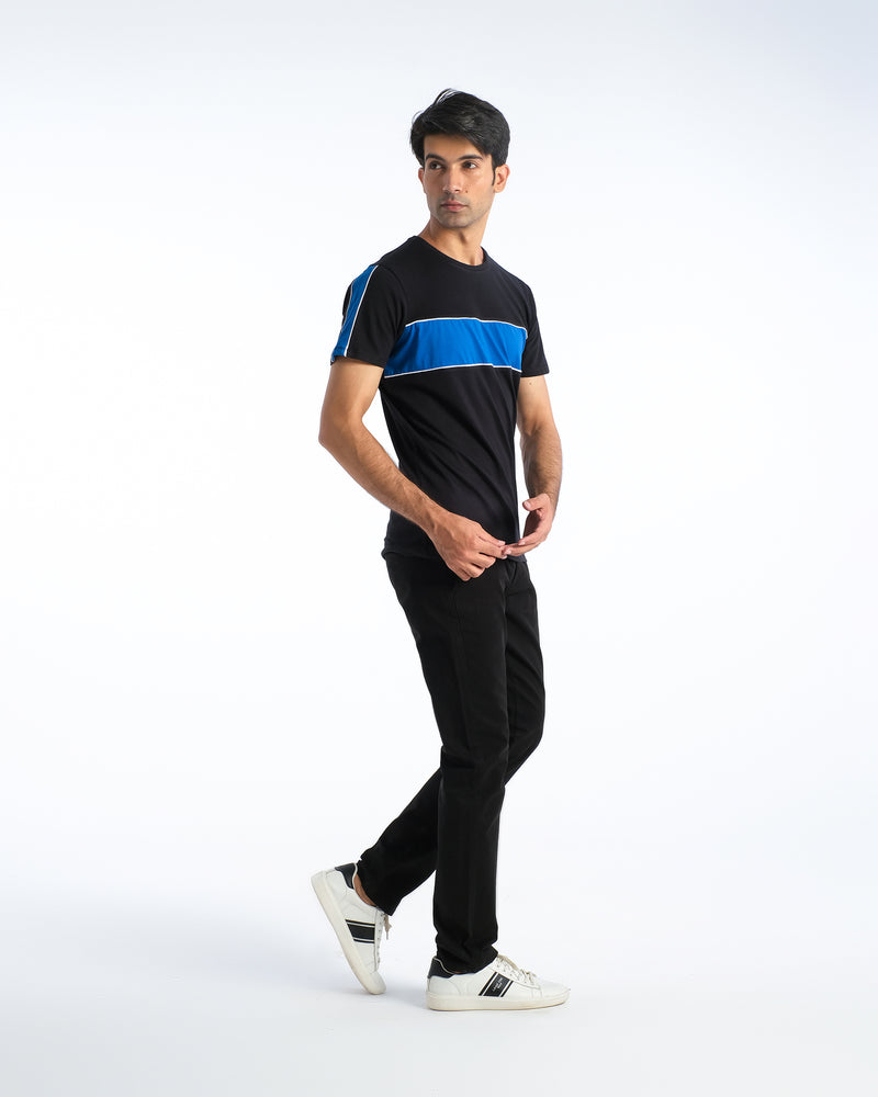 Men Panel T Shirt - Engine - Buy Now