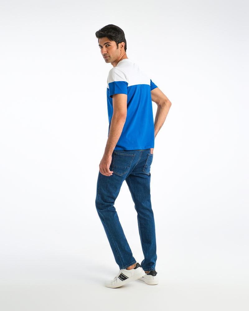 Men Panel T Shirt - Engine - Buy Now