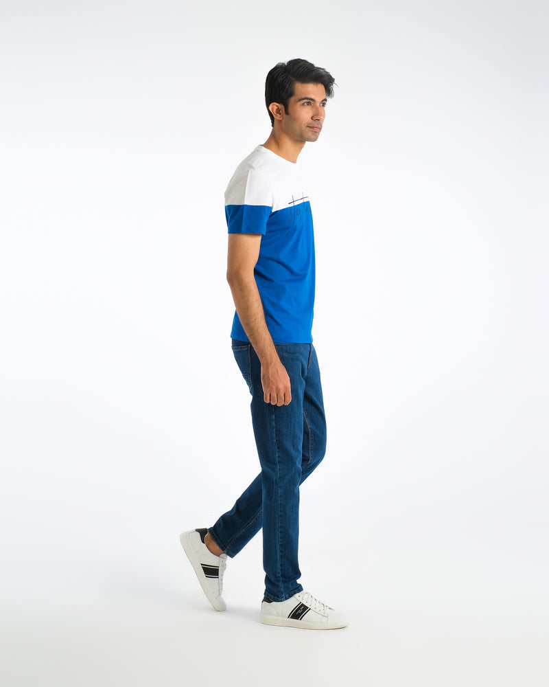 Men Panel T Shirt - Engine - Buy Now