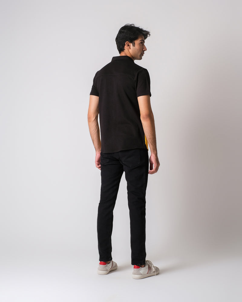 Men Panel Button Down Shirt - Engine - Buy Now