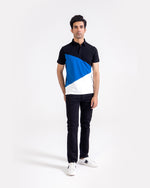 Men S/S Panel Polo Tee - Engine - Buy Now