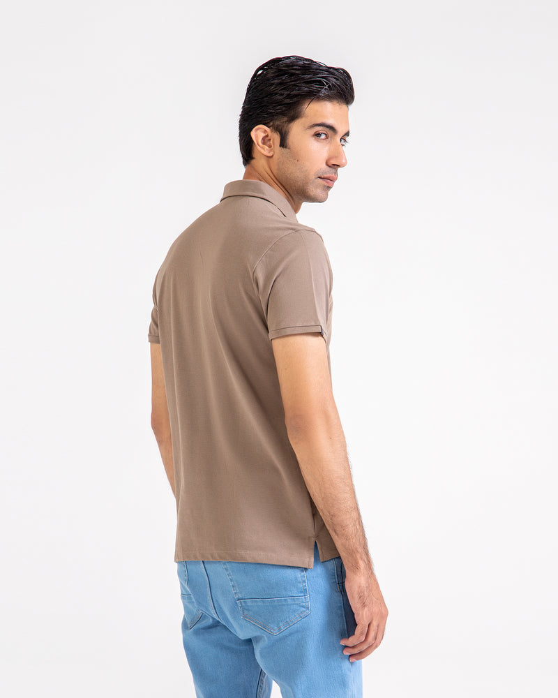 Men S/S Solid Polo Tee - Engine - Buy Now