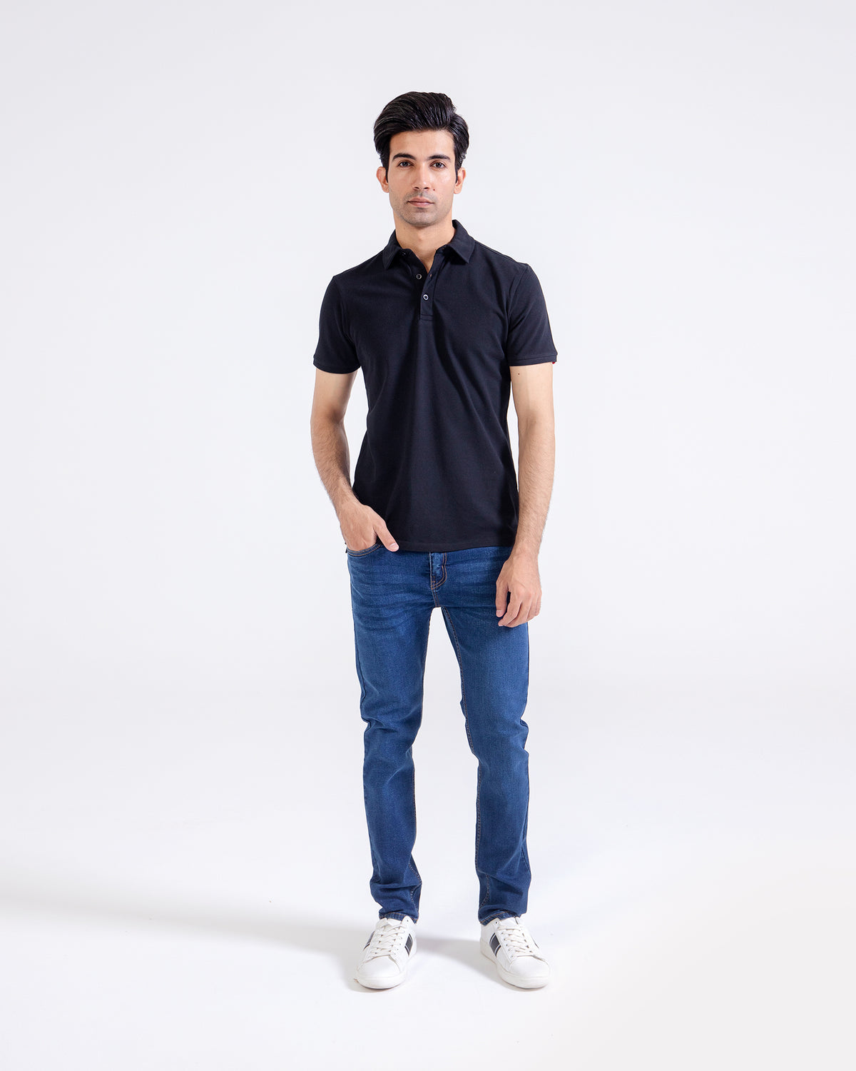 Men S/S Solid Polo Tee - Engine - Buy Now