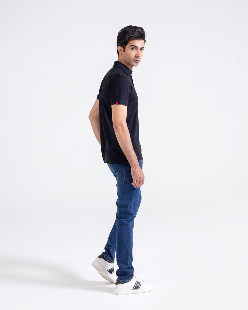 Men S/S Solid Polo Tee - Engine - Buy Now