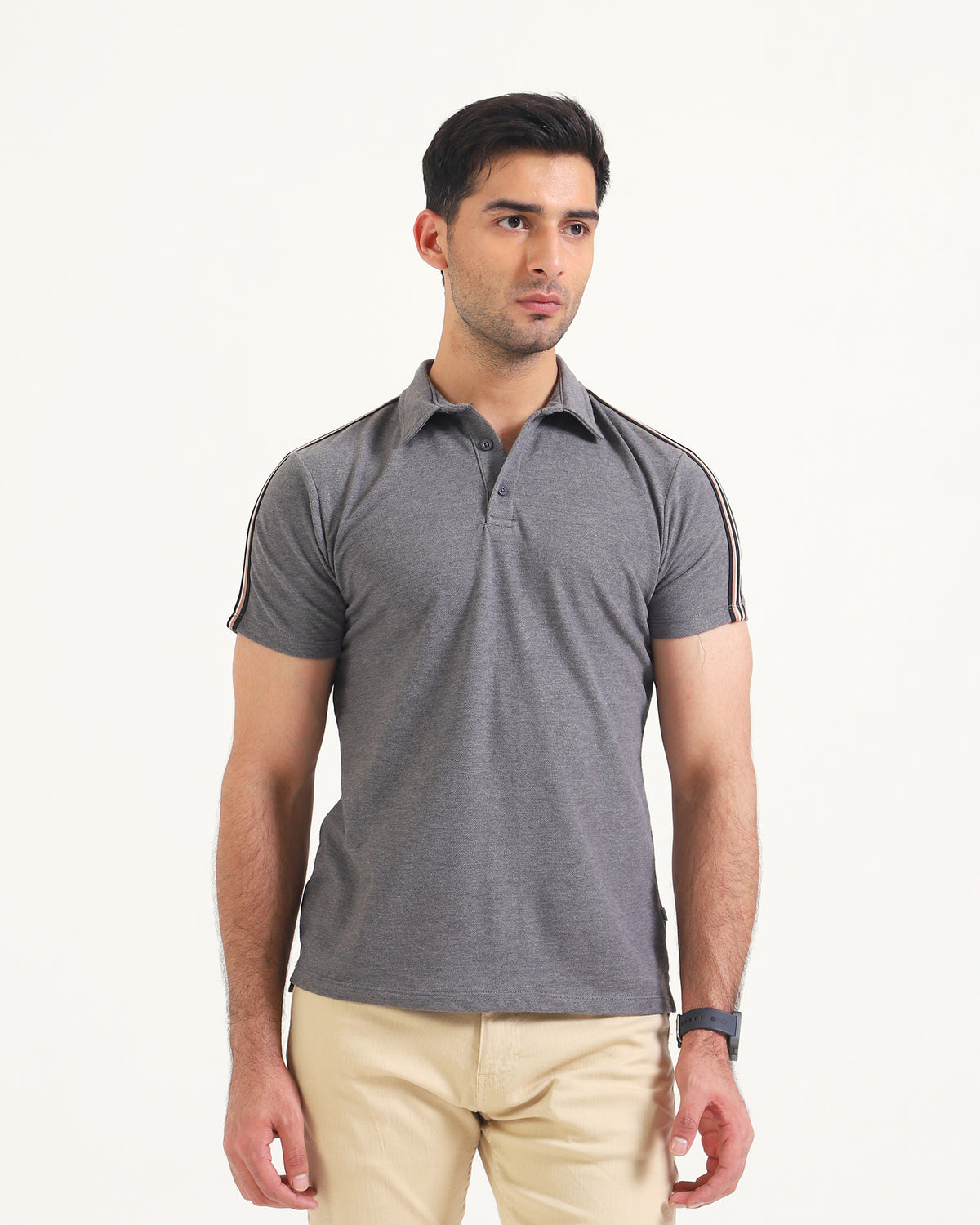 Men S/S Solid Polo Tee - Engine - Buy Now