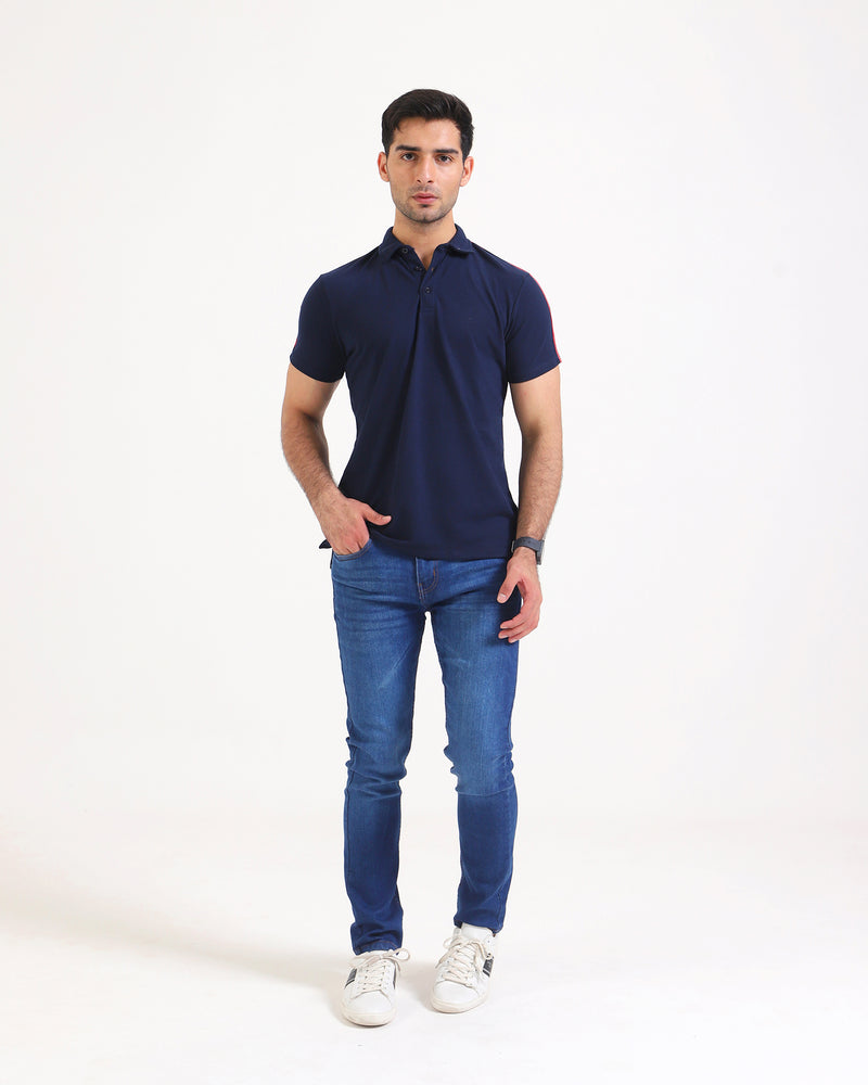 Men S/S Solid Polo Tee - Engine - Buy Now