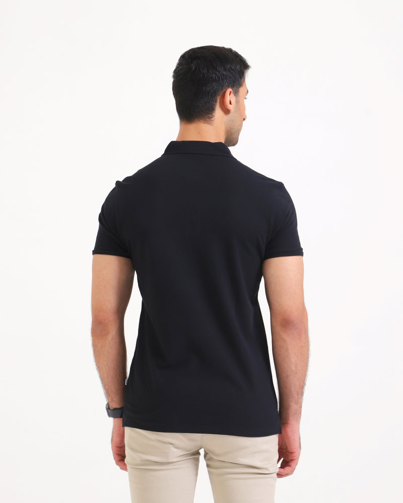 Men S/S Solid Polo Tee - Engine - Buy Now