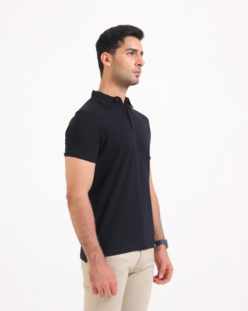 Men S/S Solid Polo Tee - Engine - Buy Now