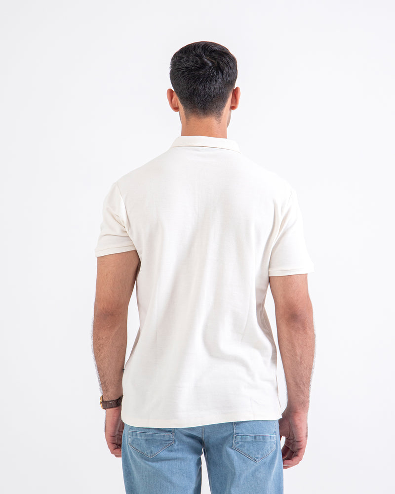 Men Basic Solid Polo Tee - Engine - Buy Now