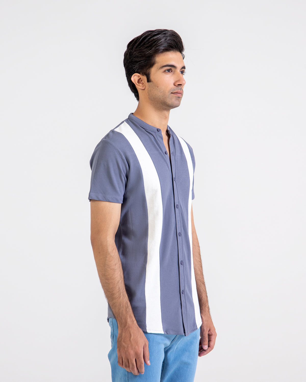 Men S/S Panel Button Down - Engine - Buy Now