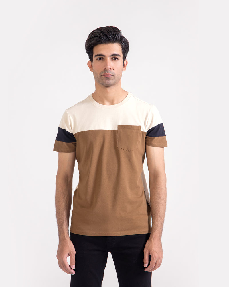 Men Panel T-Shirt - Engine - Buy Now
