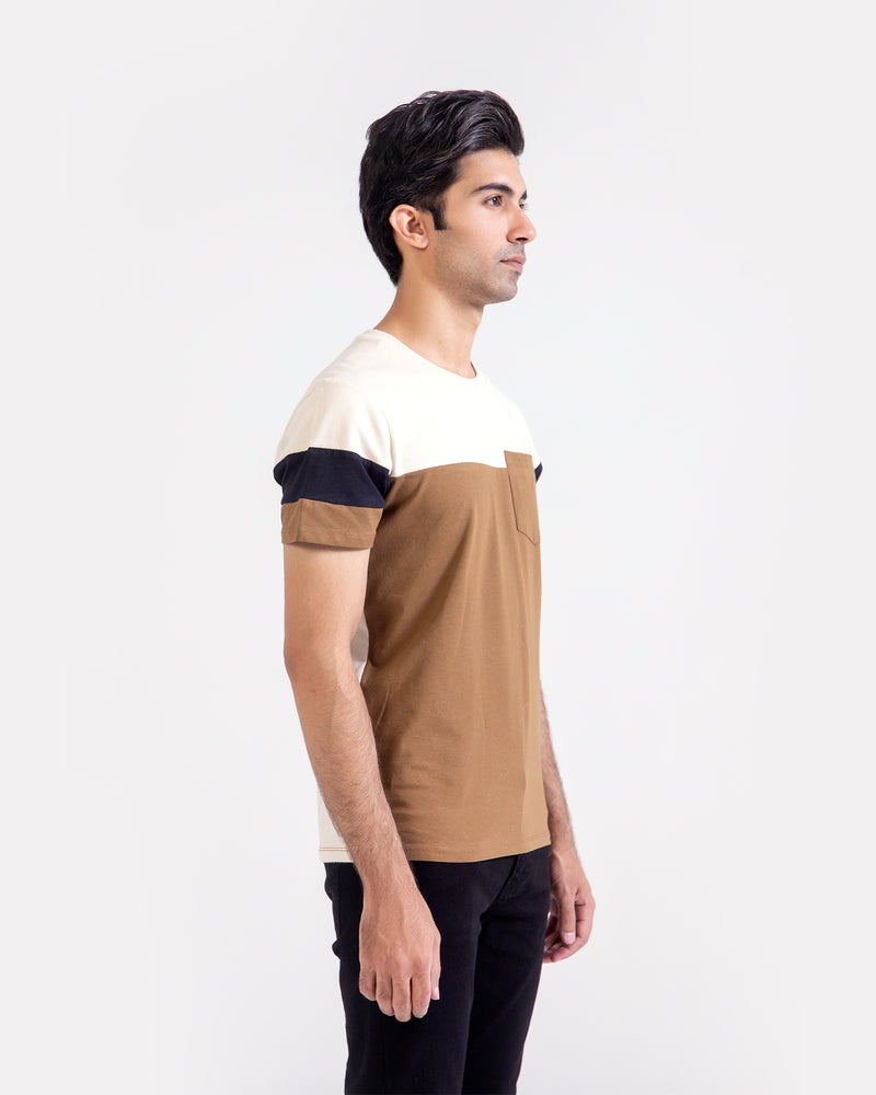 Men Panel T-Shirt - Engine - Buy Now