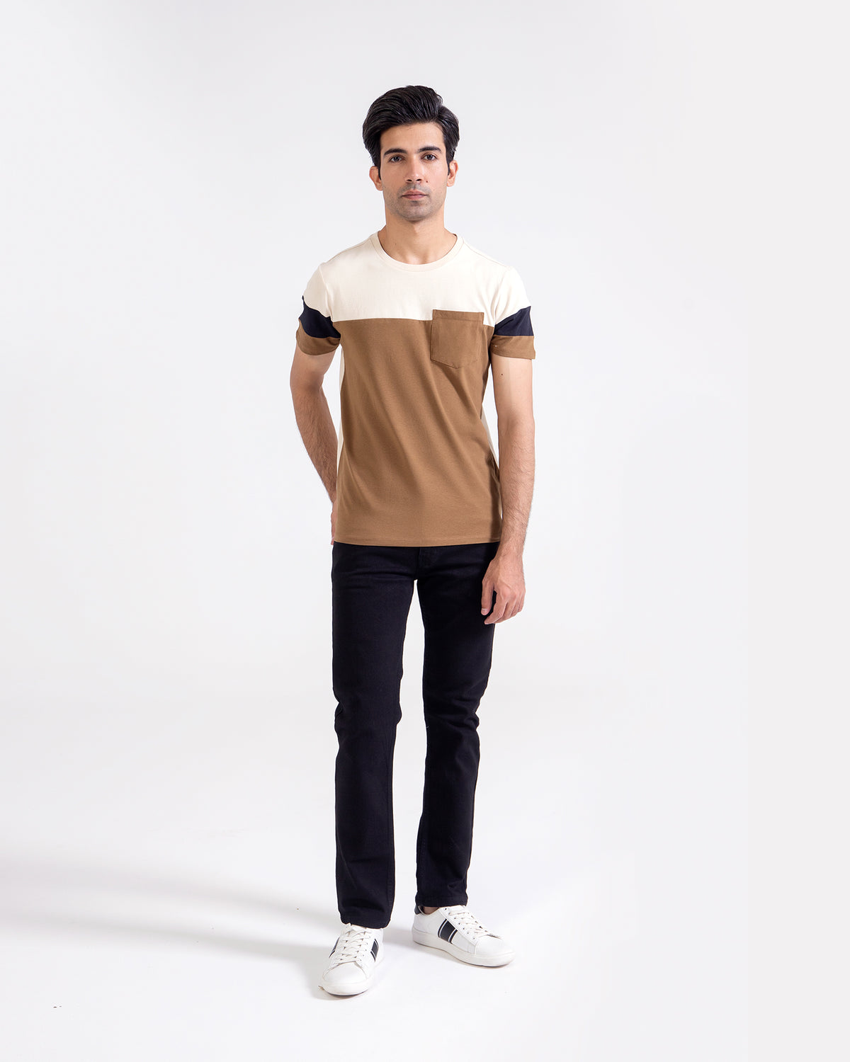 Men Panel T-Shirt - Engine - Buy Now